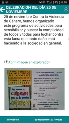 Huesa Informa android App screenshot 0